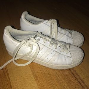 Adidas White Superstars